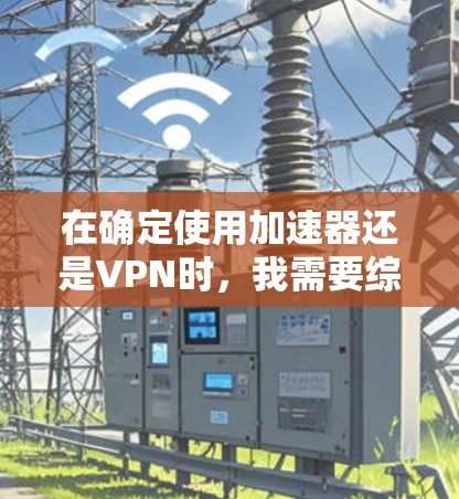 在确定使用加速器还是VPN时，我需要综合考虑多个因素，以做出最明智的选择。以下是对加速器和VPN的详细分析和建议
