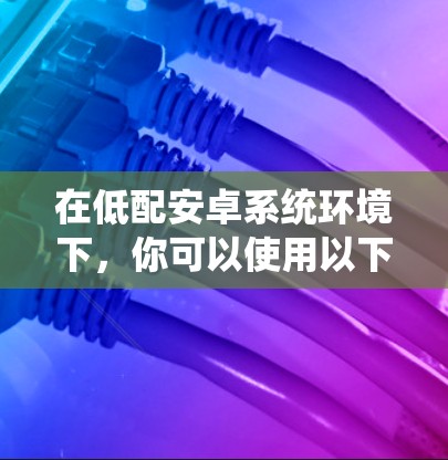 在低配安卓系统环境下，你可以使用以下几种VPN软件