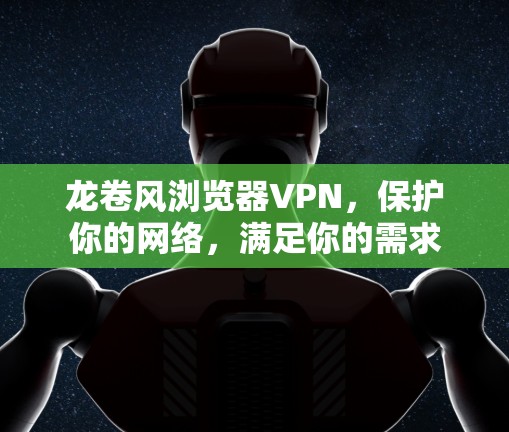 龙卷风浏览器VPN，保护你的网络，满足你的需求