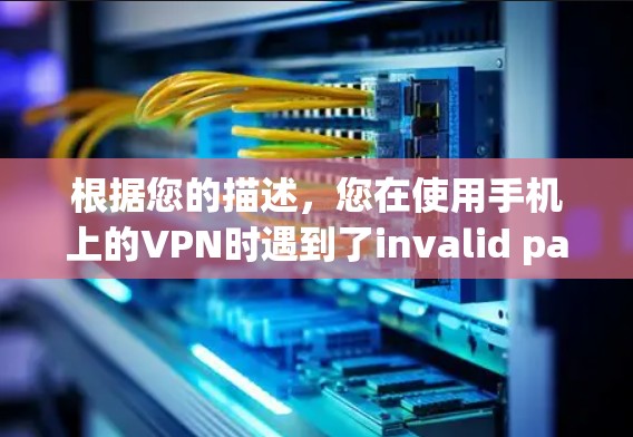 根据您的描述，您在使用手机上的VPN时遇到了invalid password的提示。以下是逐步的解决方案