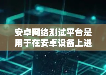 安卓网络测试平台是用于在安卓设备上进行网络测试的工具，旨在模拟和优化代码在不同网络环境下的表现。以下是该平台的详细说明