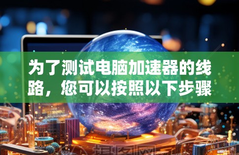 为了测试电脑加速器的线路，您可以按照以下步骤进行