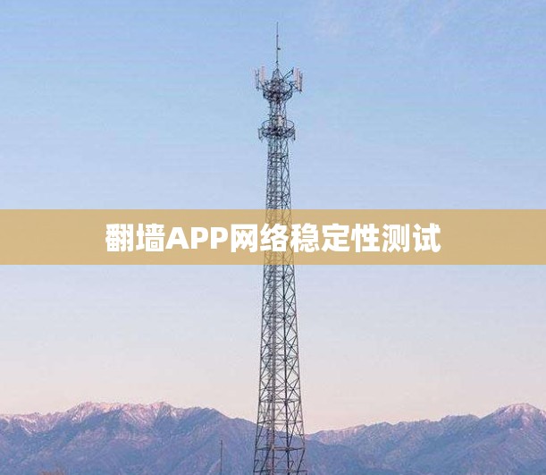 翻墙APP网络稳定性测试